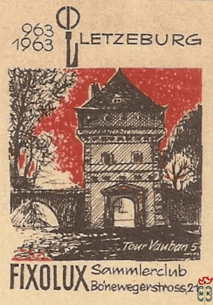 5 Tour Vanban 963 1963 Letzeburg Filolux Sammlerclub Bonewegerstross 2