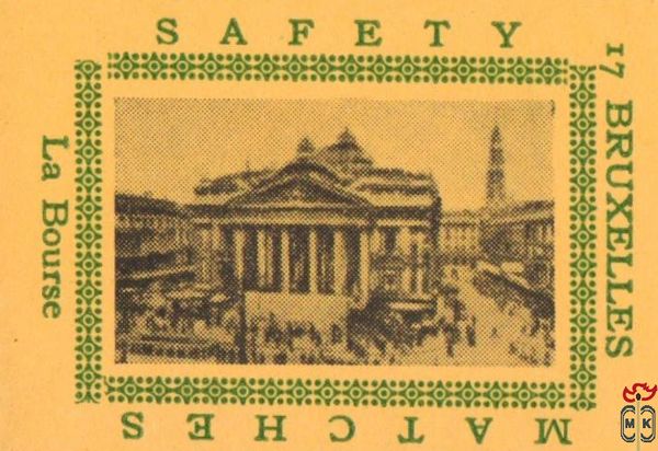 La Bourse Bruxelles Safety matches