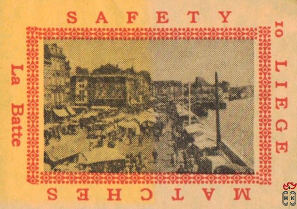 Liege La Batte Safety matches