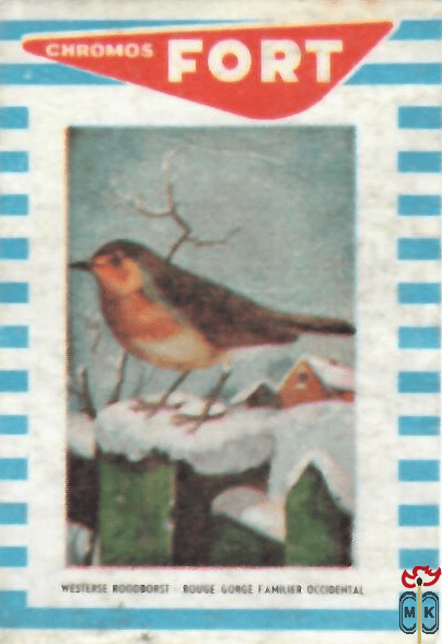 Westerse Roodborse Rouge Gorse Familier Occidental FORT Chromos
