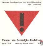 Vervoer van Gevaarlijke Produkten serie Made by Ninove Match 2/71 Nati