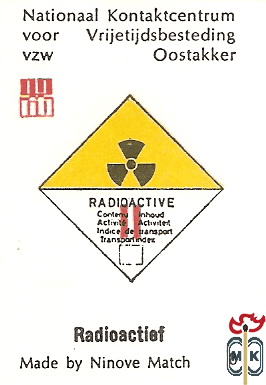 8 Radioactief Made by Ninove Match Nationale Kontaktcentrum voor Vrije