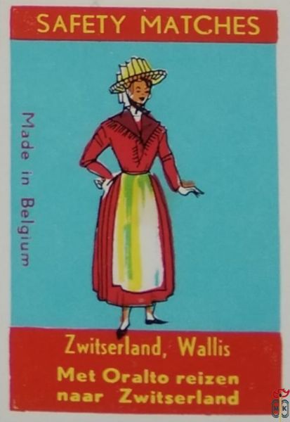 Zwitserland, Wallis Met Oralto reixen naar Zwitserland Safety matches