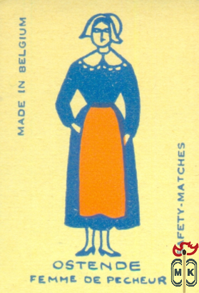 Ostende Femme De Pecheur