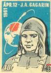 1961 Apr.12 - J.A.Gagarin, Гагарин, космос, 12 апреля 1961