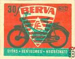 Motorkerékpárok › MSZ, 30 f › Berva gyors, kényelmes, megbízható