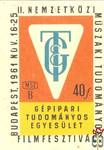 II. Nemzetközi Műszaki Tudományos Filmfesztivál, Budapest, 1961. nov.