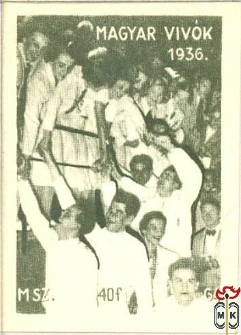 Olimpiák › MSZ, 40 f › 64. Magyar vívók, 1936.