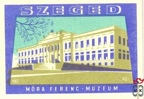 Szeged, MSZ, 40 f - Móra Ferenc – Múzeum