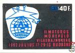 Nemzetközi repülőnap › 5.) II. Motoros Műrepülő Világbajnokság, 1962.
