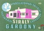 50x35 mm-Fejér Megyei Vendéglátóipari Vállalat, MSZ, 40 f-Sirály cukrá