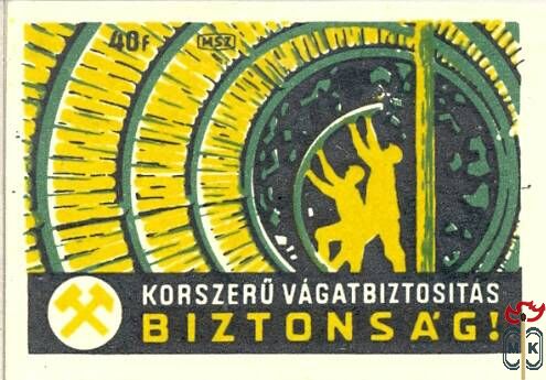 35x50 mm› MSZ, 40 f › Korszerű vágatbiztosítás biztonság!