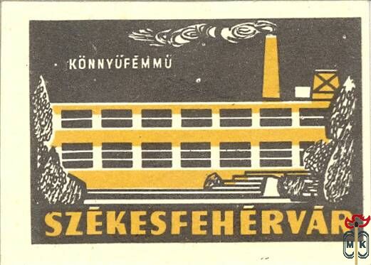 -Mg-50х35 мм-Székesfehérvár, Könnyűfémmű-Mg-50х35 мм-Székesfehérvár, K