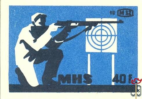 MHS MSZ 40 f-10. (céllövő)