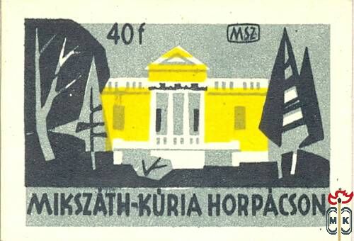 Mikszáth-kúria Horpácson 40F MSZ