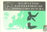 VIII. Atlétikai Európabajnokság, Budapest, 1966. VIII. 30–IX. 4., MSZ,