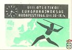 VIII. Atlétikai Európabajnokság, Budapest, 1966. VIII. 30–IX. 4., MSZ,