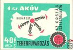 1. sz. AKÖV, Budapest, TEFU, teherfuvarozas az orszag egesz teruleten