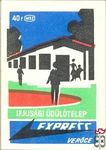 Express, Budapest, MSZ, 40 f-Ifjúsági üdülőtelep, Verőce 40f msz