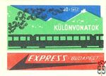 Különvonatok express Budapest 40f msz