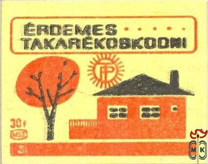 Érdemes takarékoskodni, OTP, MSZ, 30 f, S