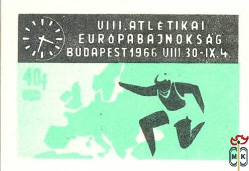 VIII. Atlétikai Európabajnokság, Budapest, 1966. VIII. 30–IX. 4., MSZ,