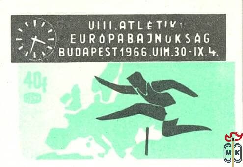 VIII. Atlétikai Európabajnokság, Budapest, 1966. VIII. 30–IX. 4., MSZ,