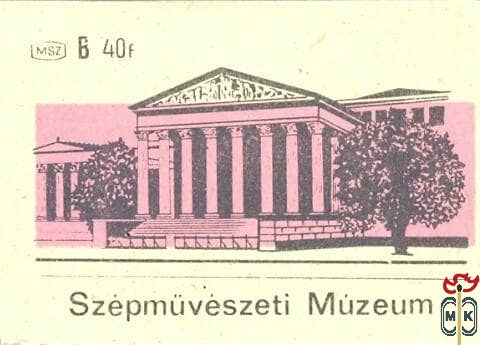 Szépművészeti Múzeum B 40f msz