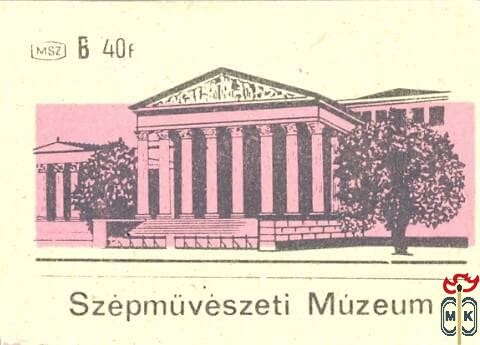 Szépművészeti Múzeum B 40f msz