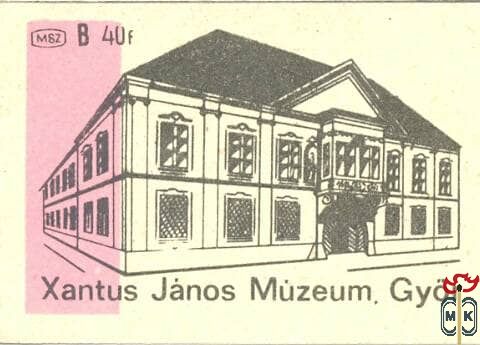 Xantus János Múzeum, Győr B 40f msz