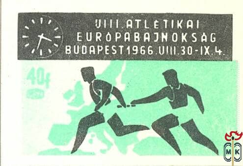 VIII. Atlétikai Európabajnokság, Budapest, 1966. VIII. 30–IX. 4., MSZ,