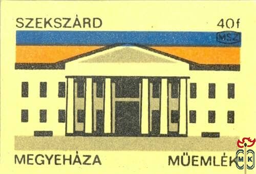 Szekszárd, Megyeháza műemlék 40f