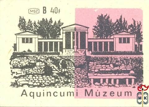 Aquincumi Múzeum B 40f msz