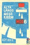 2-Általános mosókrém, MOS 6, MSZ, 40 f, S