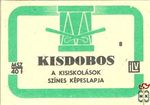 Kisdobos, a kisiskolások színes képeslapja 40f msz