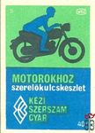 Kézi szerszám gyár, MSZ, 40 f, S-Motorokhoz szerelőkulcs készlet