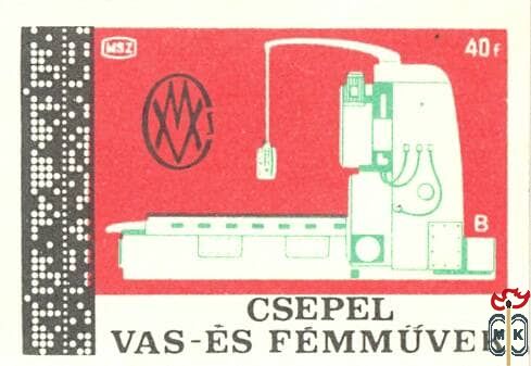 Csepel Vas- és Fémművek MSZ 40 f B-(szerszámgép)