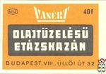 Olajtüzelésű etázskazán Budapest. VIII., Ullioi ut 32 MSZ, 40 f