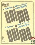A ruhája mint a hó, ha mosószere Unimo MSZ 30f