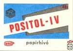 R Positol–IV papírhívó 40f MSZ