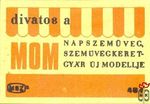 Divatos a MOM napszemüveg, Szemüvegkeretgyár új modellje 40f MSZ A