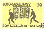 BOY szolgálat, 123-523, MSZ, 40 f-Bútorszállítás