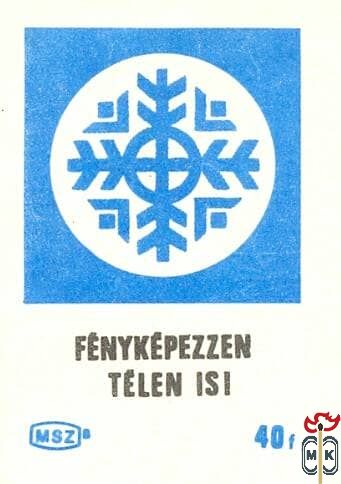 Fényképezzen télen is! 40f MSZ