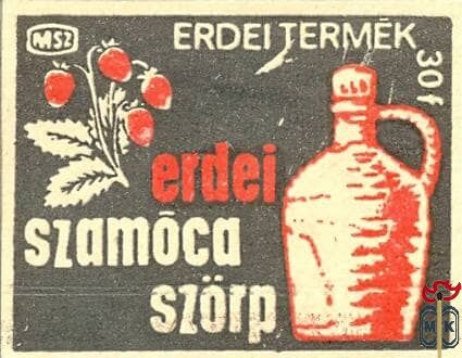 Erdei szamóca szörp erdel termek 30f MSZ