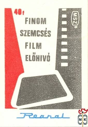 Finom szemcsés film előhívó, Reanal 40f MSZ
