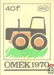 OMÉK 1970. MSZ 40 f-(traktor)