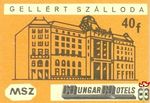 Hungar Hotels MSZ 40 f-Gellért Szálloda s