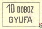 А-10 doboz gyufa-50x35 mm