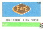 FORTE MSZ 40 f B-FORTECOLOR film, papír
