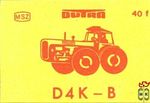 Dutra, MSZ, 40 f-D 4 K – B